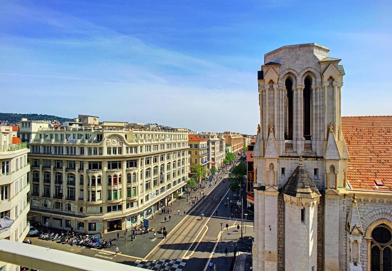 Nestor&Jeeves - Notre Dame - Hyper Center - Top Floor - 180 View Nice Luaran gambar