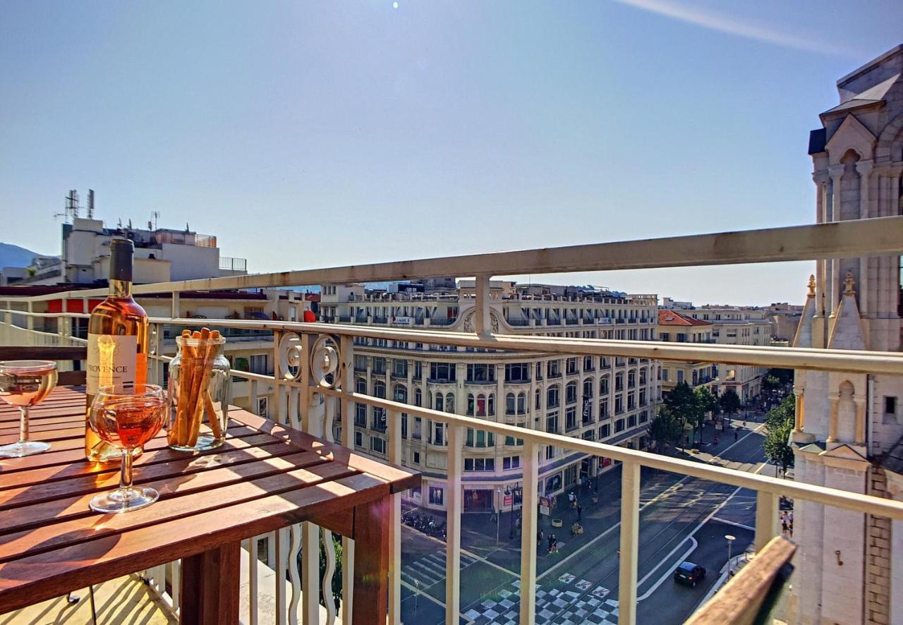 Nestor&Jeeves - Notre Dame - Hyper Center - Top Floor - 180 View Nice Luaran gambar